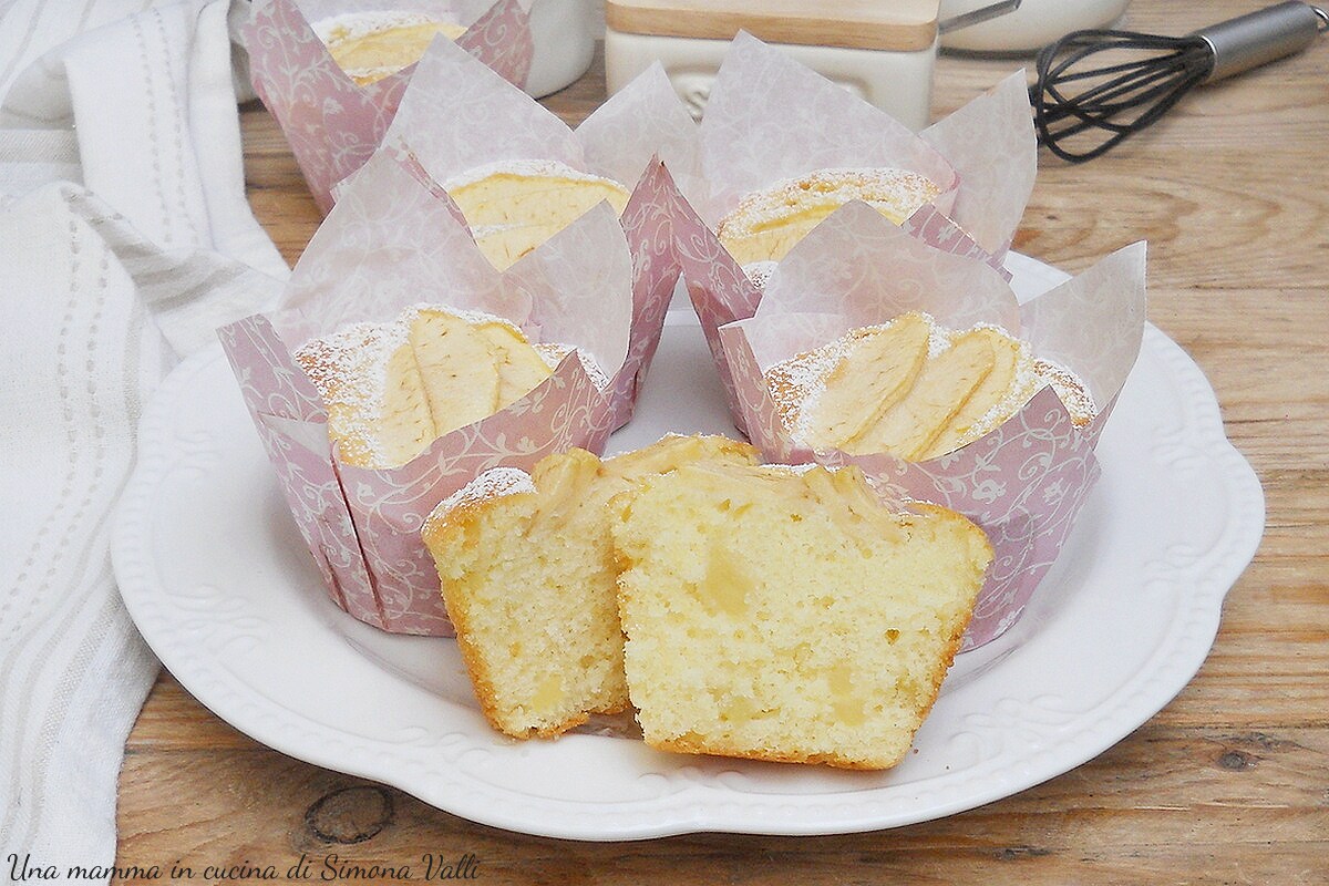 Muffins paradis aux pommes