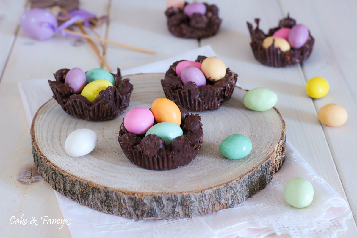 Nids de chocolat