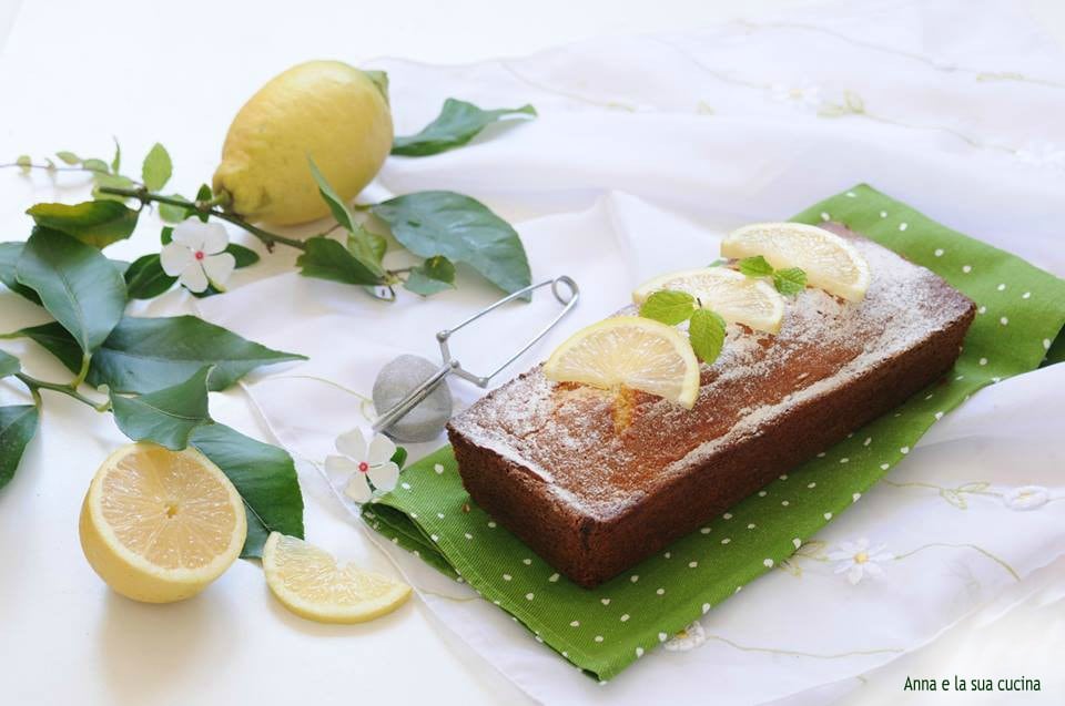 Cake au yaourt parfumé au citron