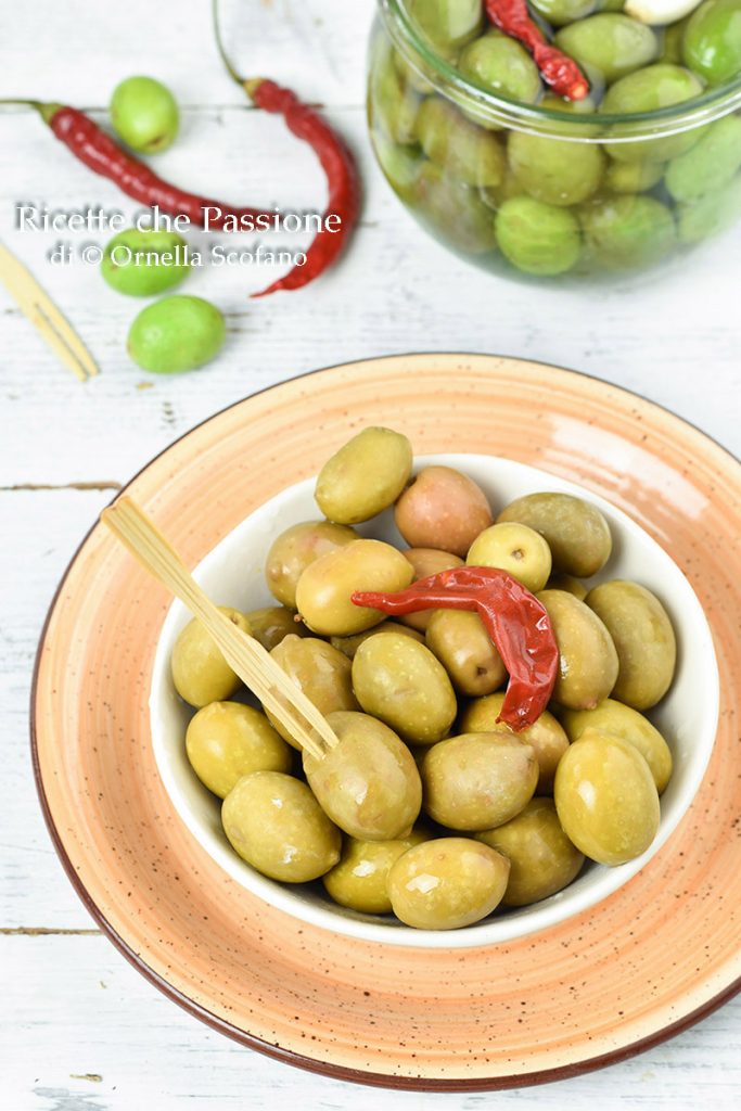 olives en saumure après 2 ans