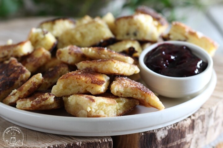 Omelette sucrée légère