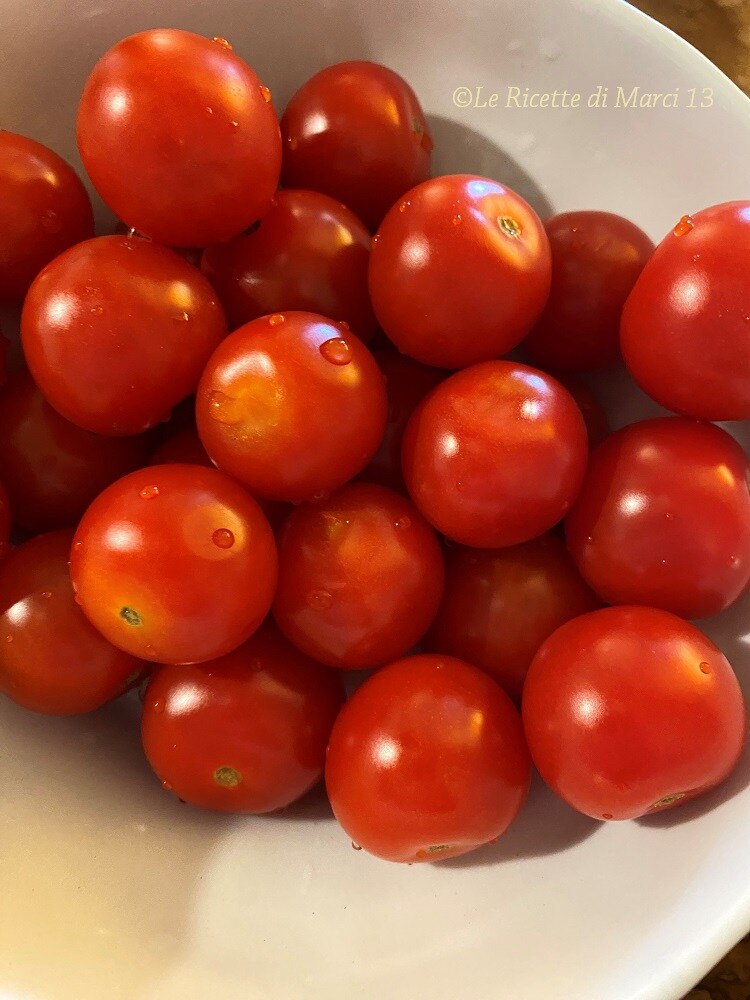Orecchiette crémeuses à la positanaise tomates cerises