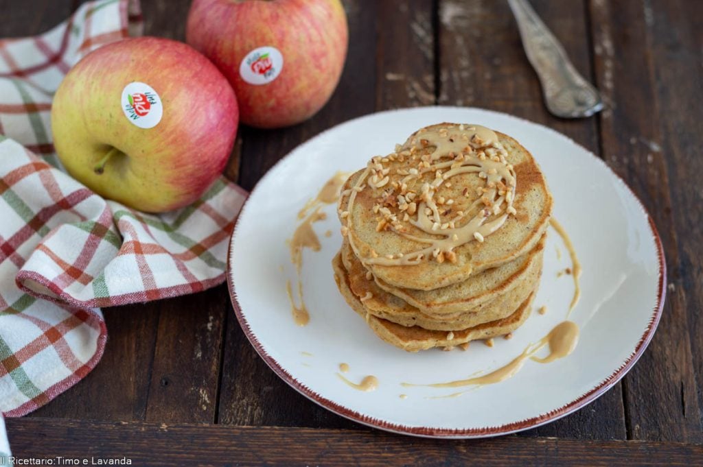 pancakes aux pommes