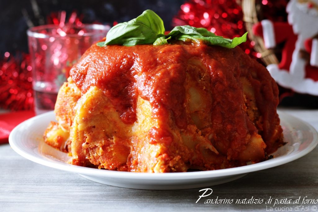 pandorino de Noël avec pâtes au four