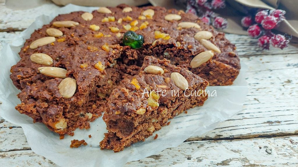 PANSPEZIALE CERTOSINO de Bologne gâteau de Noël