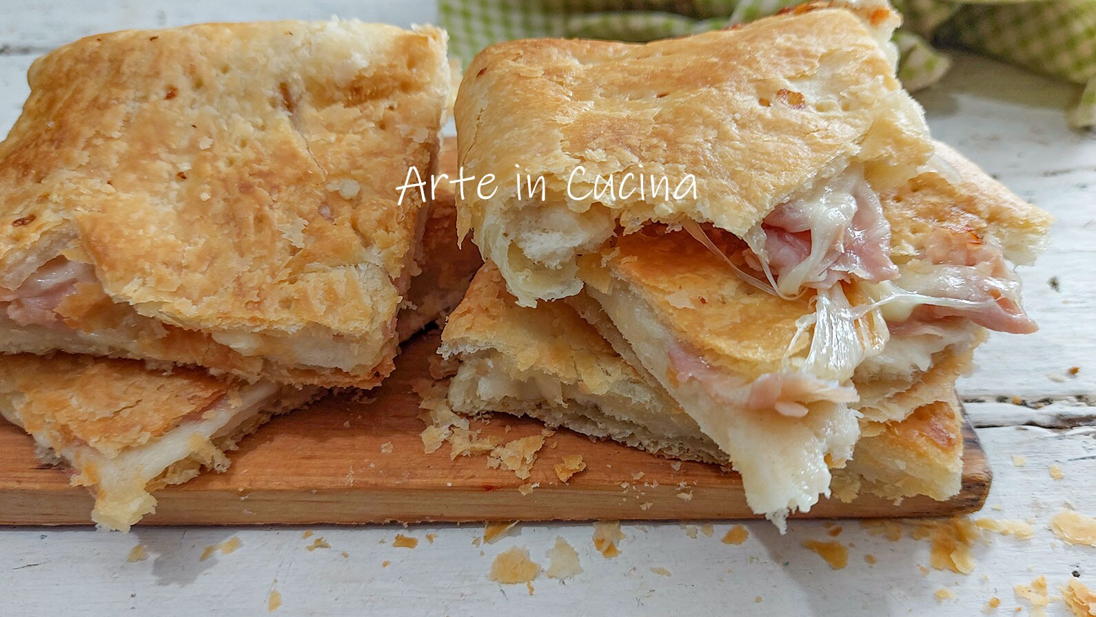 PARIGINA BLANCHE avec PAIN DE MIE en 5 minutes