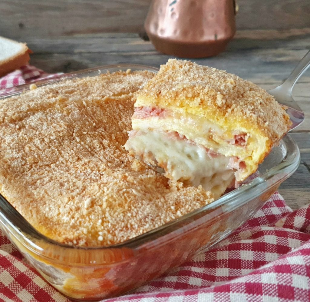 parmigiana de pain de mie