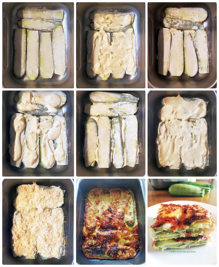 parmigiana crue SANS béchamel RAPIDE