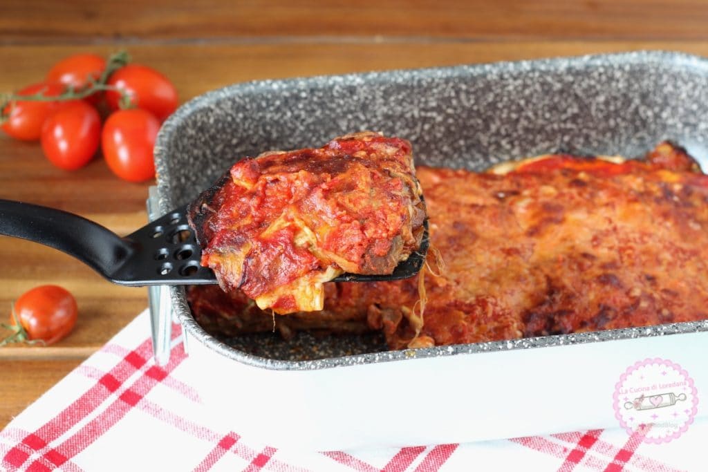 parmigiana di melanzane in friggitrice