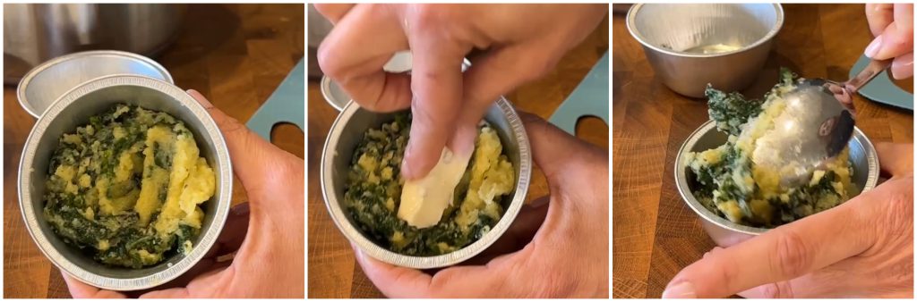 Flans de polenta à la friteuse à air