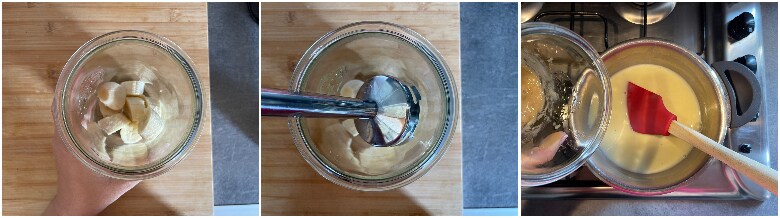 Panna cotta à la banane