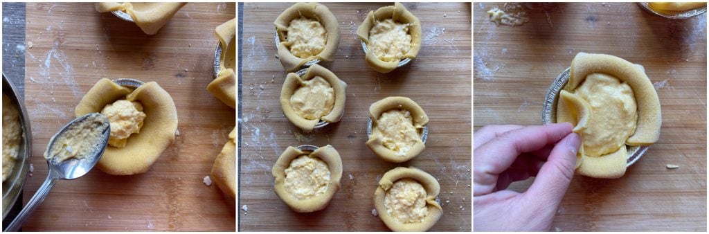 Soffioni à la ricotta des Abruzzes