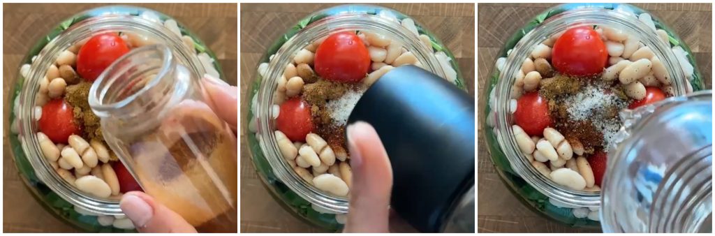 Soupe de haricots cannellini et épinards en cuisson sous vide