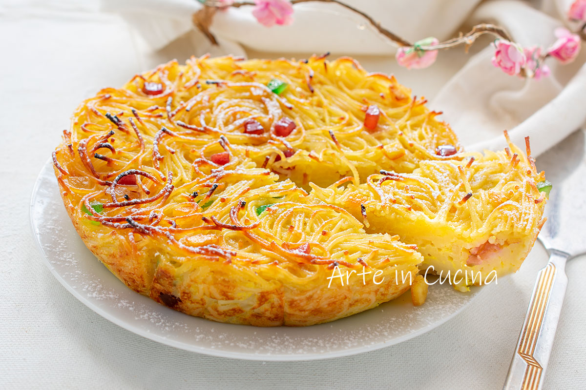 PASTIERA DE MACCHERONI napolitaine dessert de Pâques