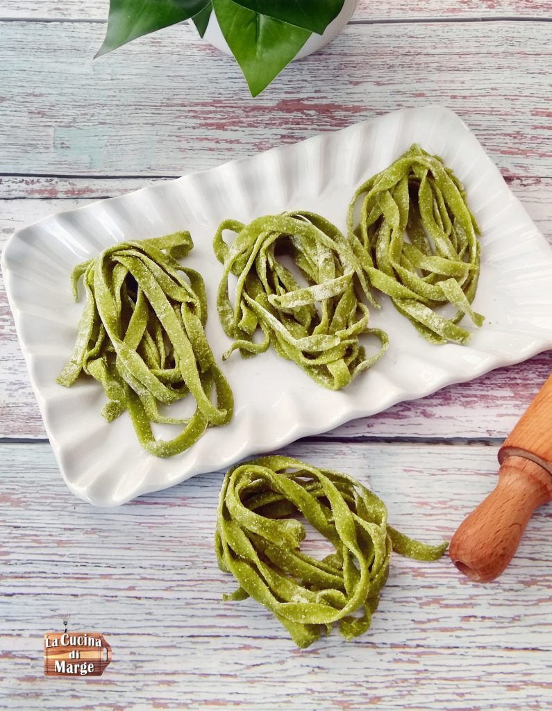 tagliatelles à la farine de pois