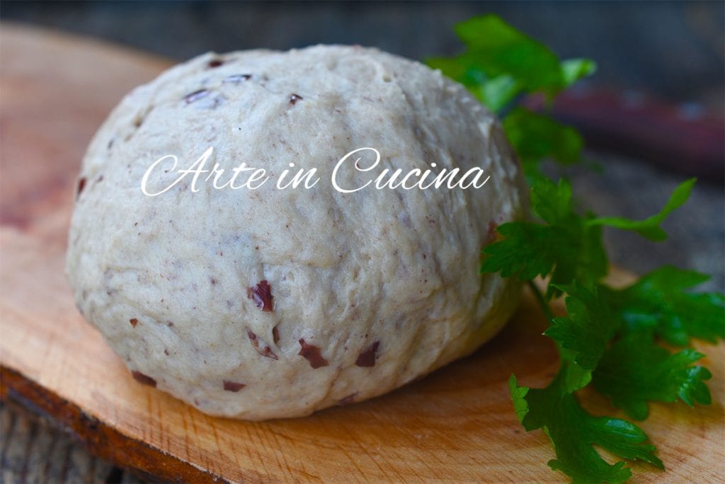 PÂTE AUX OLIVES pour PAINS et PETITS PAINS