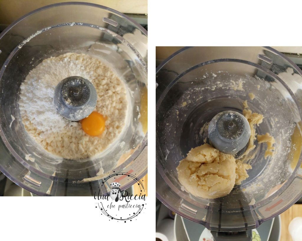 pâte pâte sablée à la stracciatella
