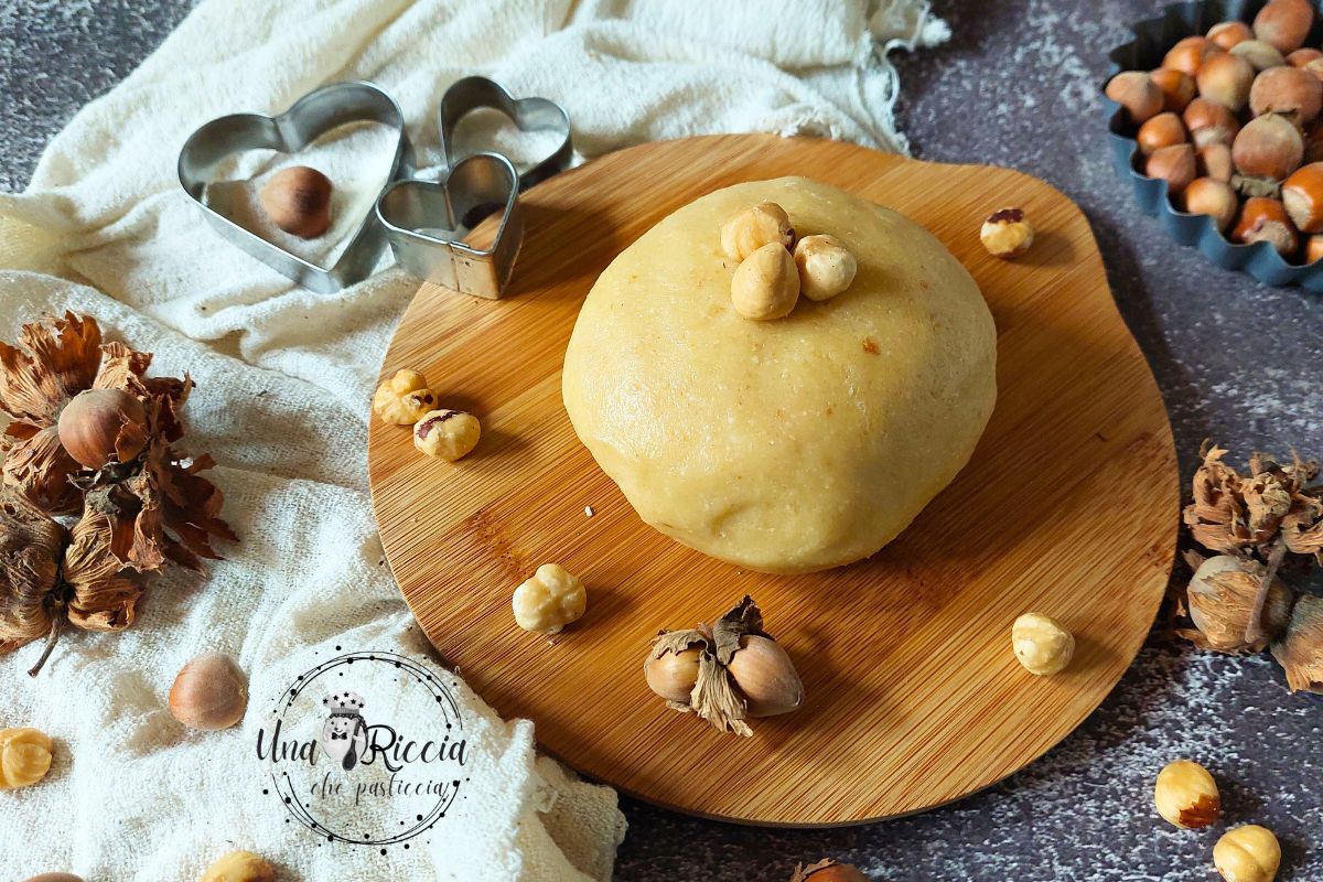 Pâte sablée à la noisette