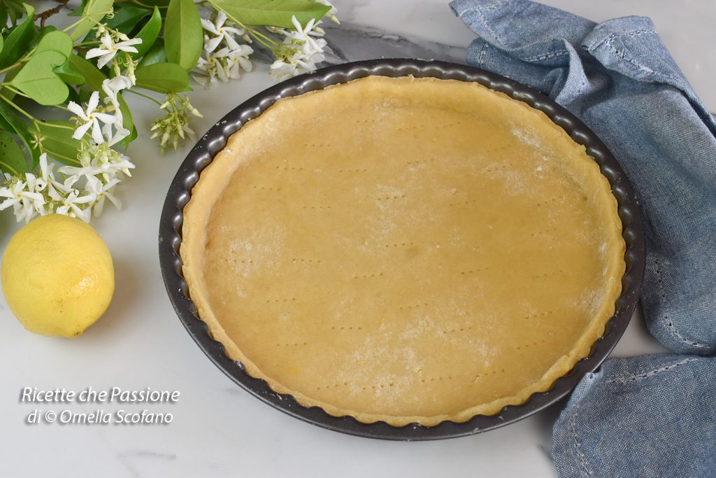 pâte sablée avec huile de tournesol