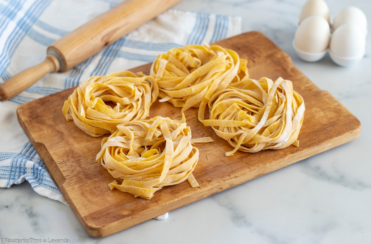 Pâtes fraîches à l’œuf