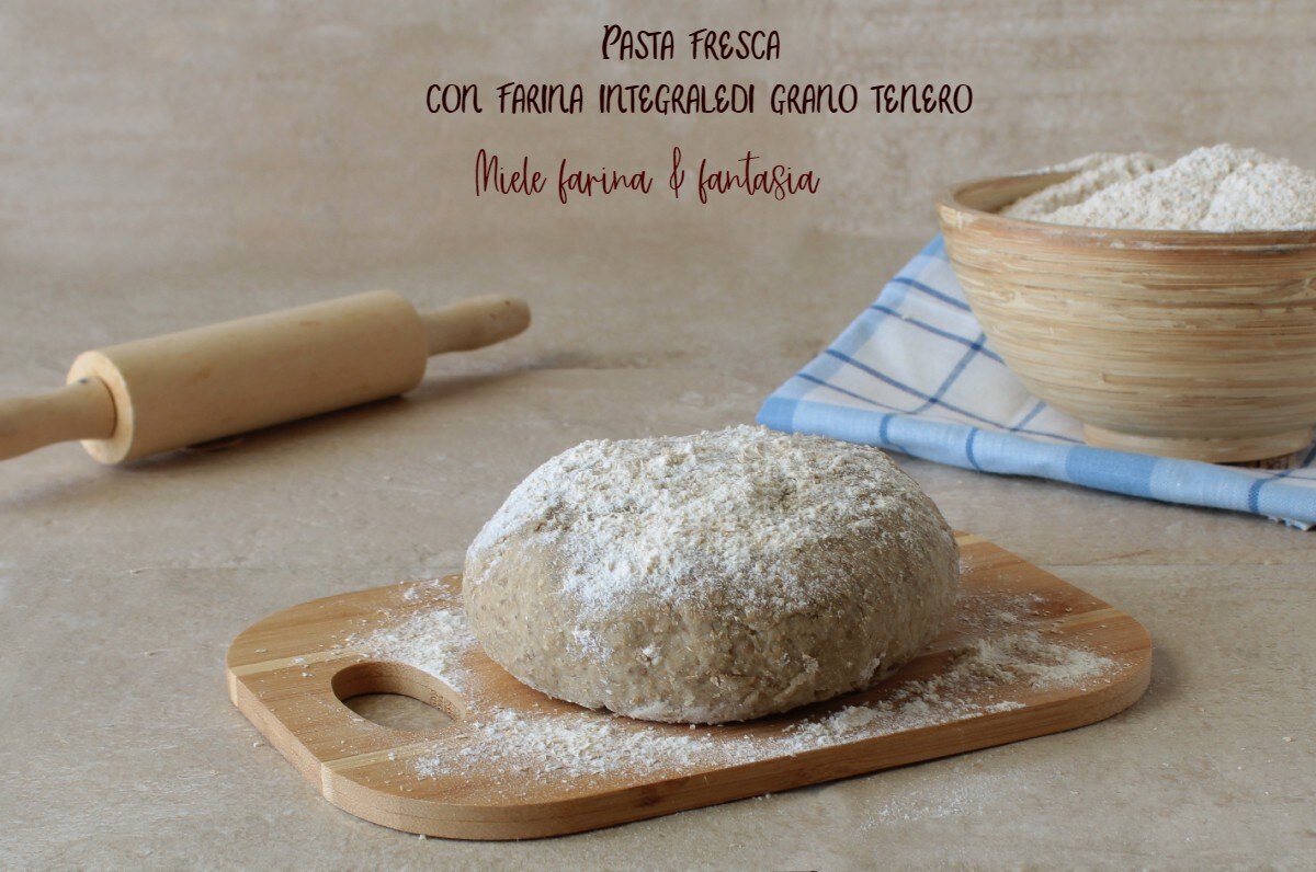 Pâtes fraîches de blé tendre intégral