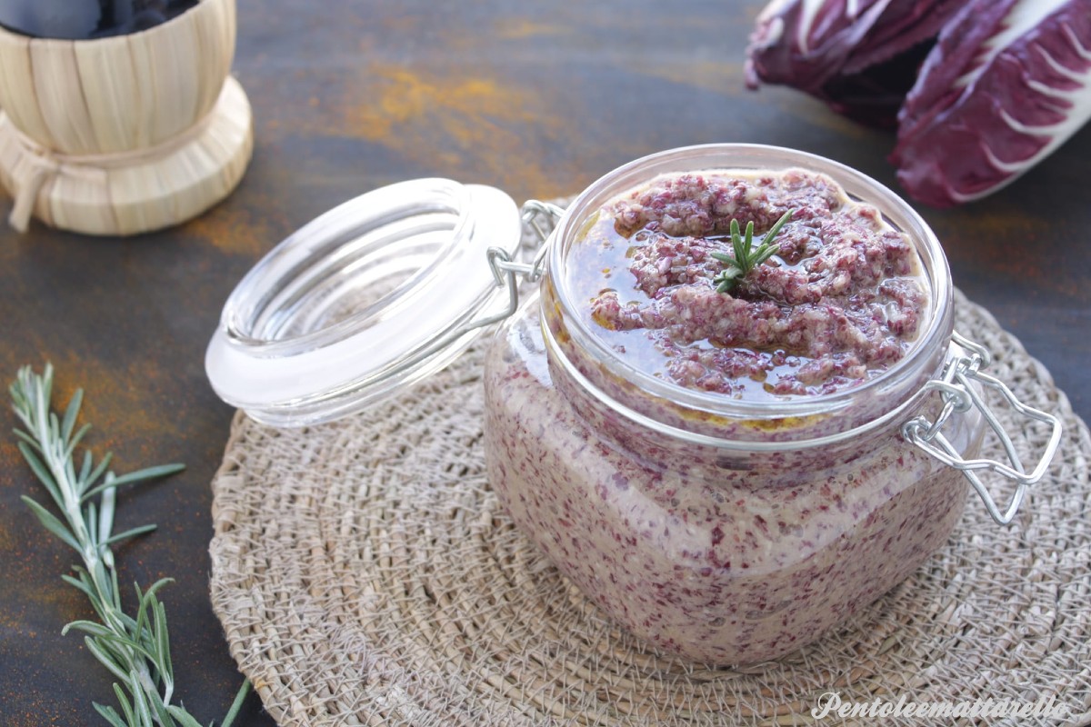 Pesto à la chicorée