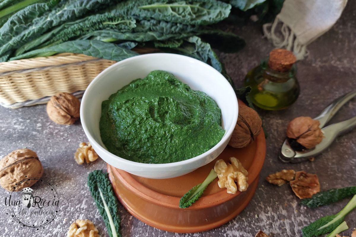 Pesto de chou noir