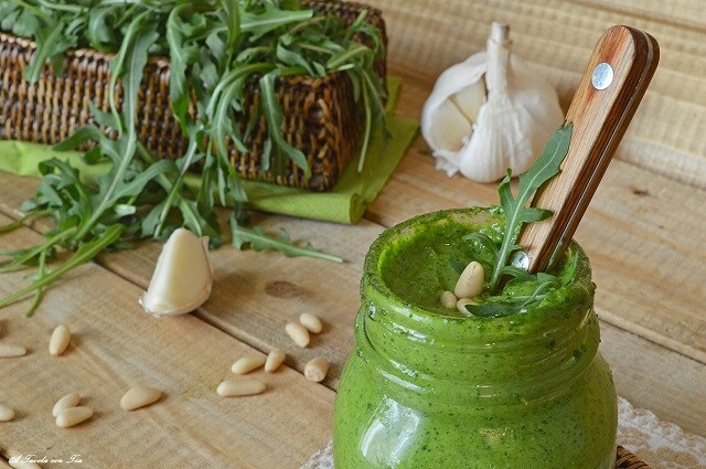 PESTO DE ROQUETTE recette facile et rapide