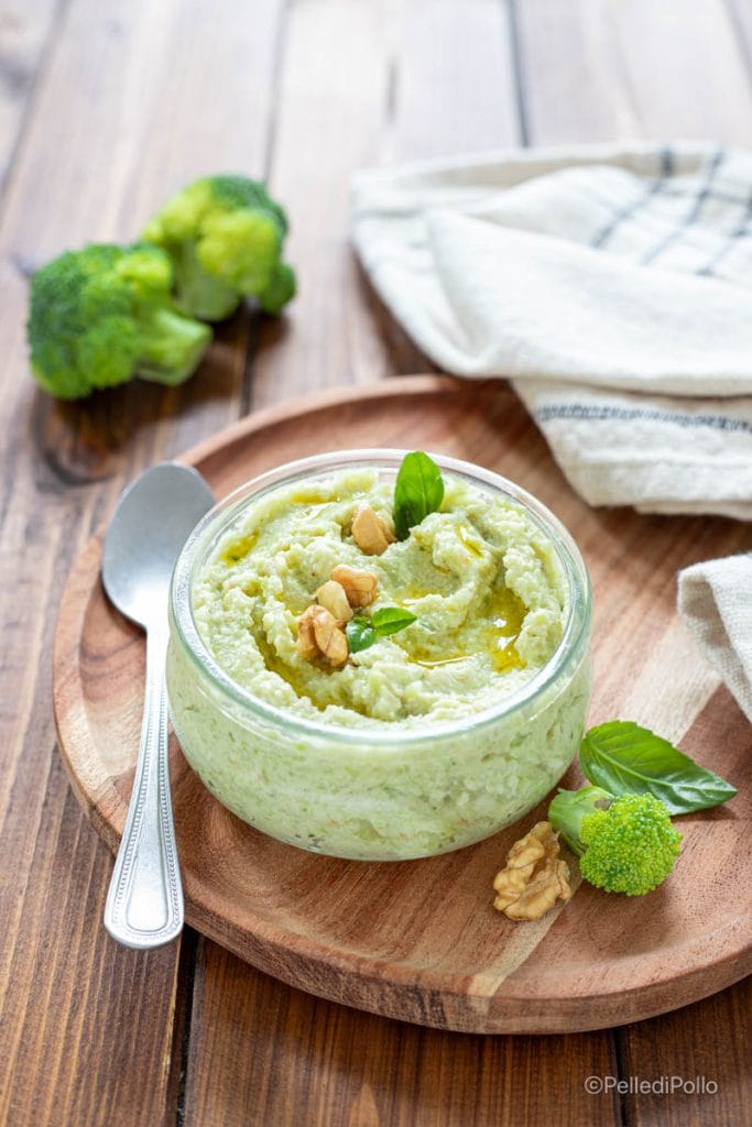 crème de tiges de brocoli