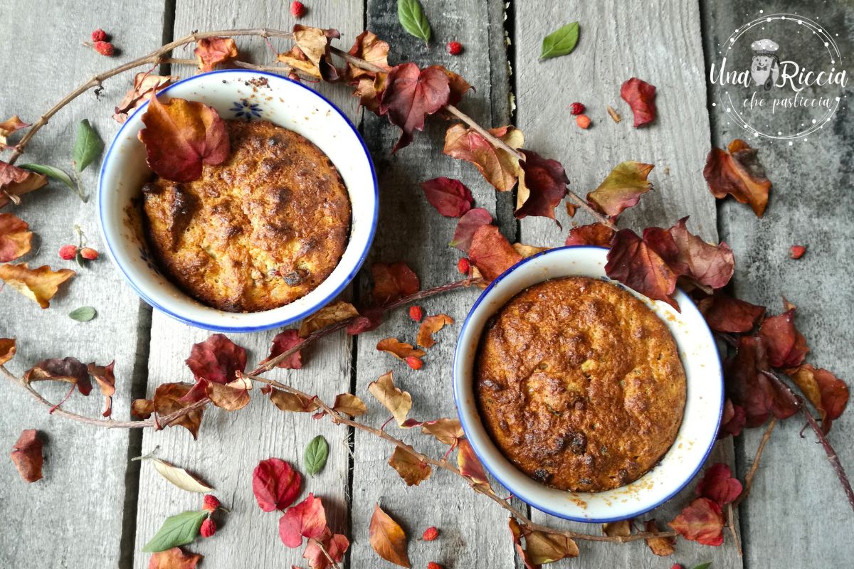 Petites tartes en cocotte avec panettone