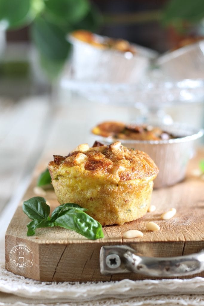 petites omelettes de pommes de terre et courgettes à la friteuse à air