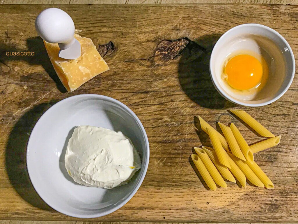 Pâtes au mascarpone recette traditionnelle de Lodi