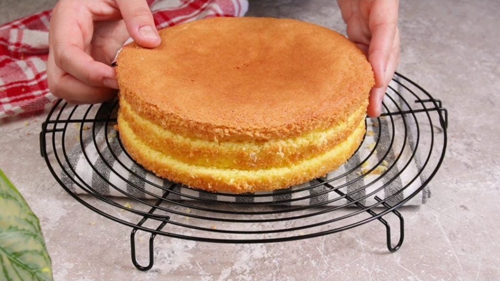 gâteau génoise classique