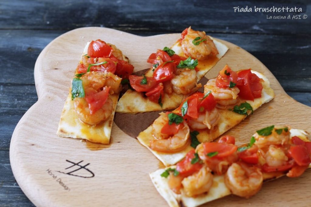 piada bruschettée