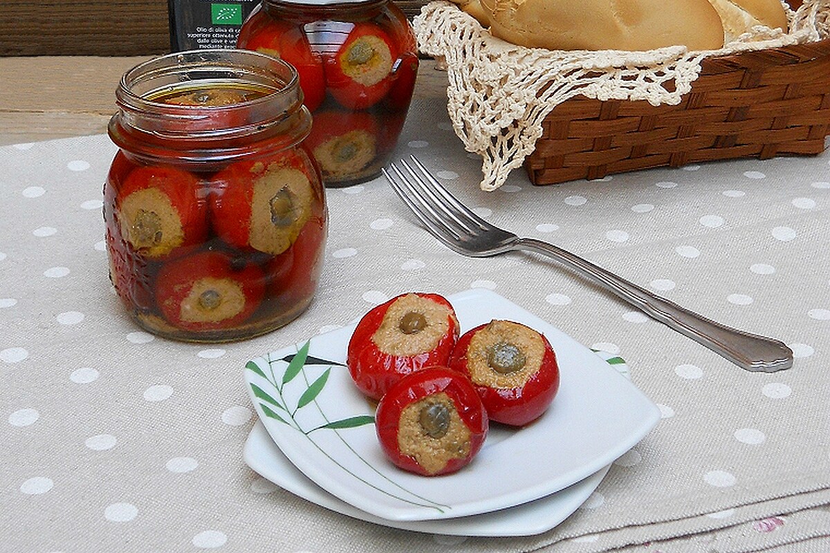 Piments forts farcis au thon