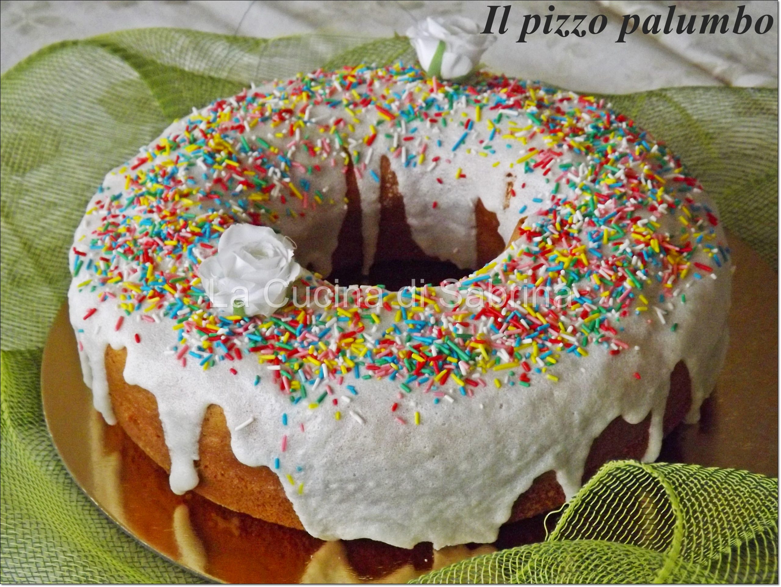 Le gâteau de Pâques ou … le pizzo palumbo