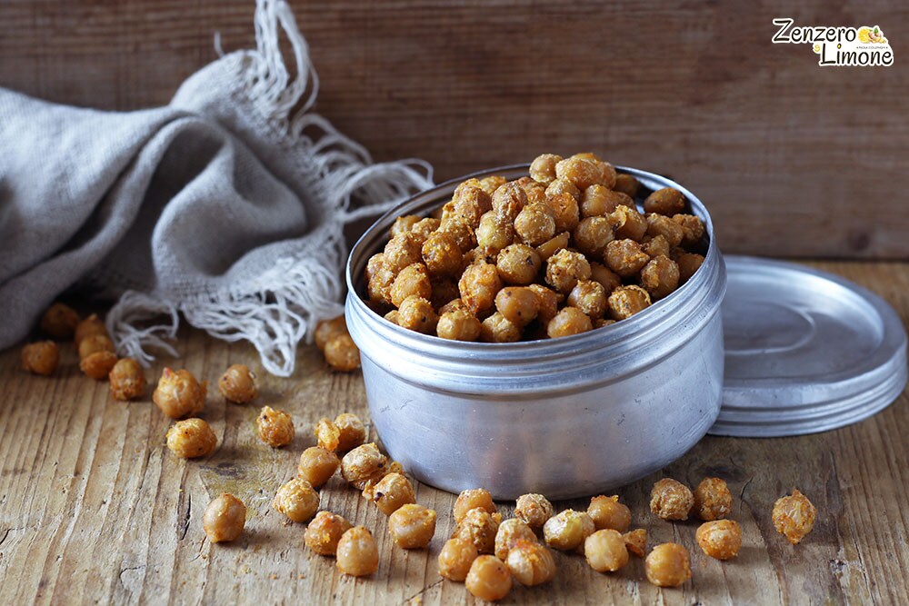 Pois chiches à la friteuse à air