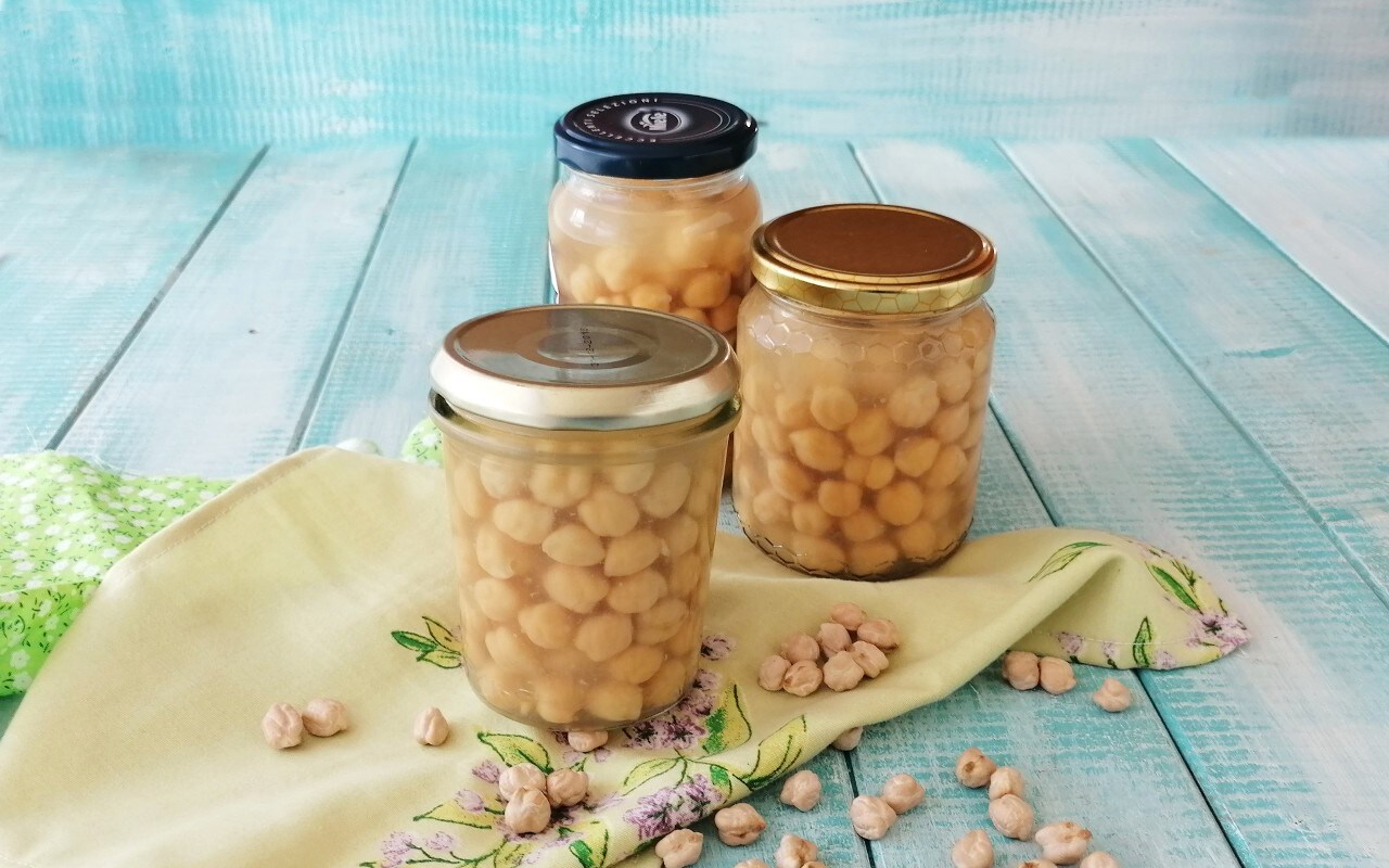 POIS CHICHES EN CONSERVE NATURELLE RECETTE DE GRAND-MÈRE