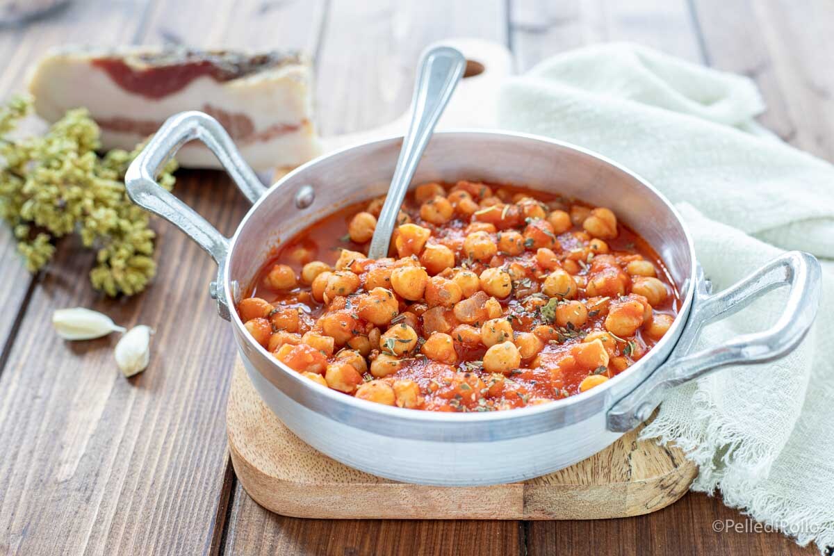 Pois chiches mijotés