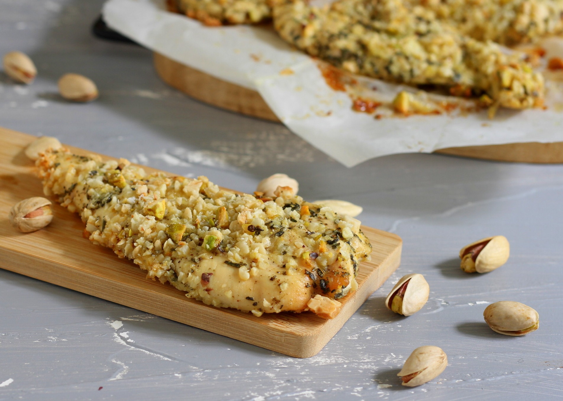 Poitrine de poulet avec panure croustillante