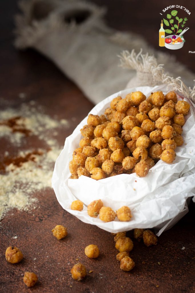 Pois chiches épicés au four croustillants