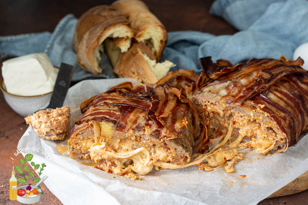 Rôti de viande crémeux avec tomates séchées et fromage crémeux