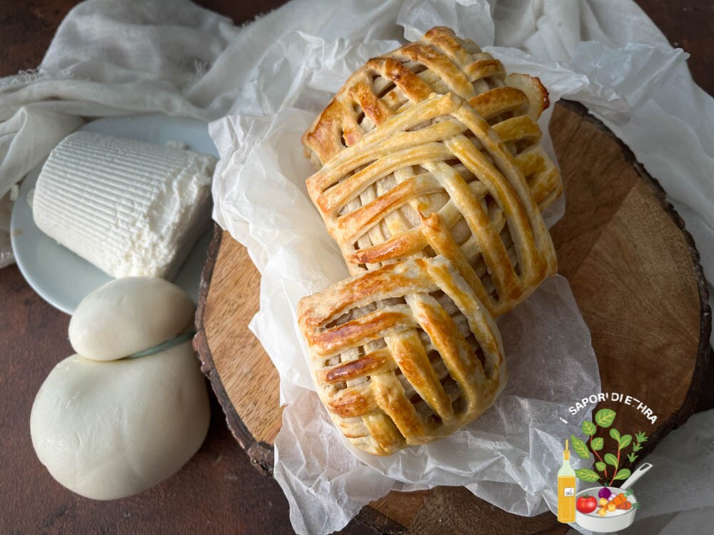 Feuilletés de pâte au vin fondants