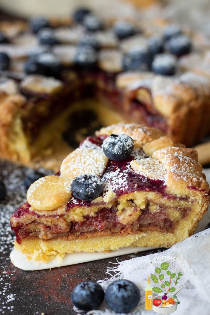 Tarte deux goûts avec pavesini à l'intérieur