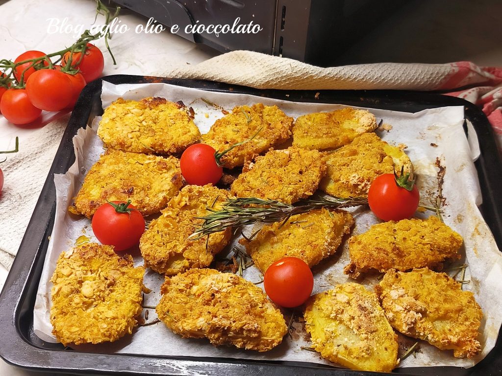 Voici comment préparer des pommes de terre avec une panure croustillante à la friteuse à air dorées croustillantes et avec peu d'huile