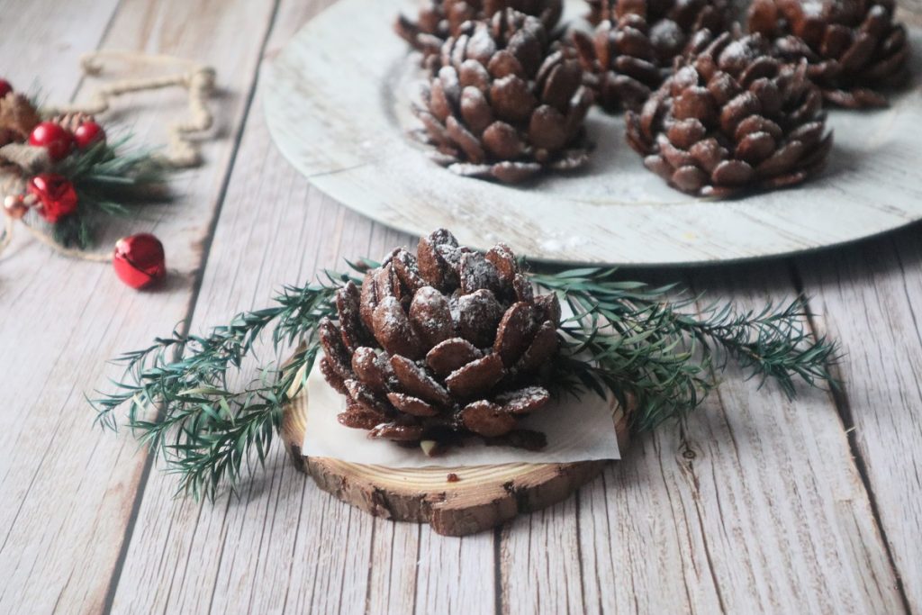 Pommes de pin au chocolat