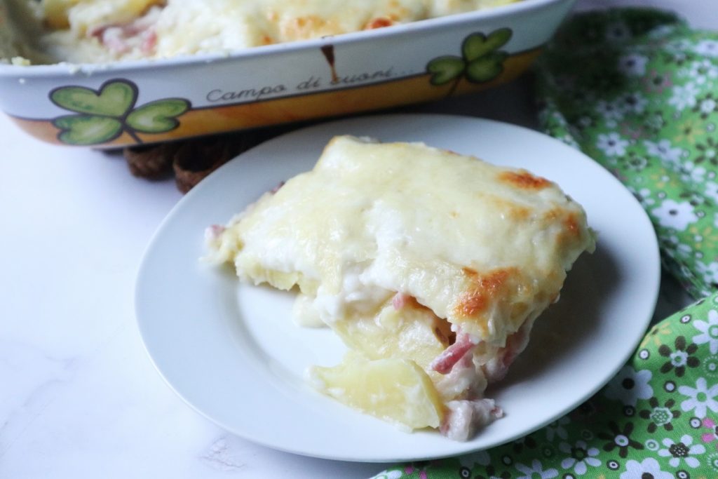 pommes de terre crémeuses et fondantes gratinées