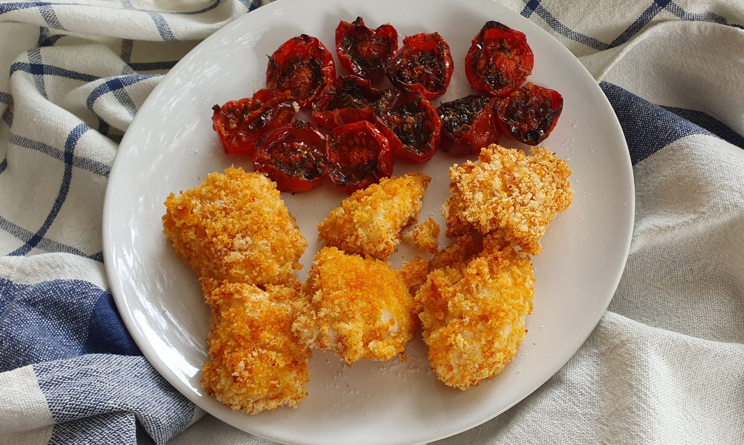 Popcorn de poulet à la friteuse à air