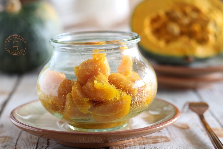 Potiron en cuisson sous vide