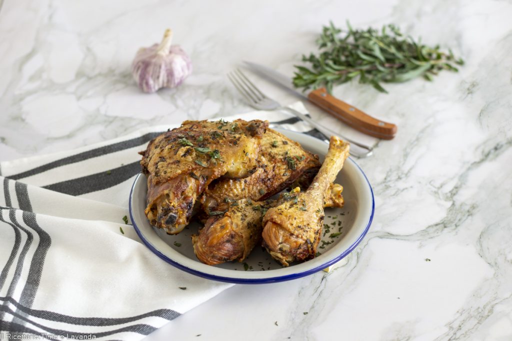poulet à la friteuse à air
